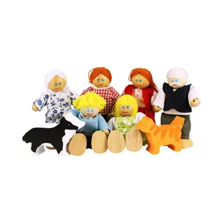 Poppenhuis Familie BigJigs JT117