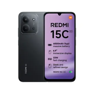 Xiaomi Redmi 15C 4 Gb 256 Gb 6000 mAh Schwarz