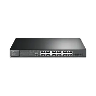 Tp-Link Omada SG3428XMP netwerk-switch Managed L2+ Gigabit Ethernet (10/100/1000) Power over Ethernet (PoE) 1U Zwart
