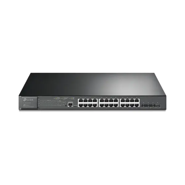 Tp-Link Omada SG3428XMP netwerk-switch Managed L2+ Gigabit Ethernet (10/100/1000) Power over Ethernet (PoE) 1U Zwart thumbnail