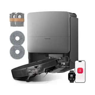 Roborock Saros 20 Set–Robotstofzuiger Met Dweilfunctie–Digitale Motor 36000Pa–AdaptiLift Chassis 3.0–Autonoom StarSight Systeem 2.0–100℃