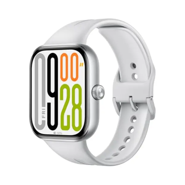 Xiaomi Watch 5 5,26 cm (2.07") Amoled 47.5 mm Digitaal 432 x 514 Pixels Touchscreen Zilver thumbnail
