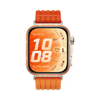 Huawei Watch Fit 5 Pro 4,88 cm (1.92") Amoled 44.5 mm Digitaal 480 x 408 Pixels Touchscreen Goud Gps