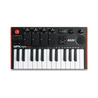 Akai Mpk Mini Play Mk3 Midi keyboard 25 keys Usb Black, Red