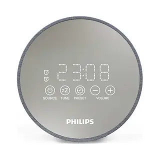 Philips TADR402/12 alarm clock Digital alarm clock Grey