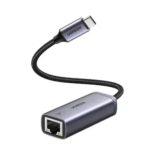 Ugreen Usb-C To RJ45 Netzwerkadapter (Usb-C, RJ45 (1x)), Netzwerkadapter, Grau