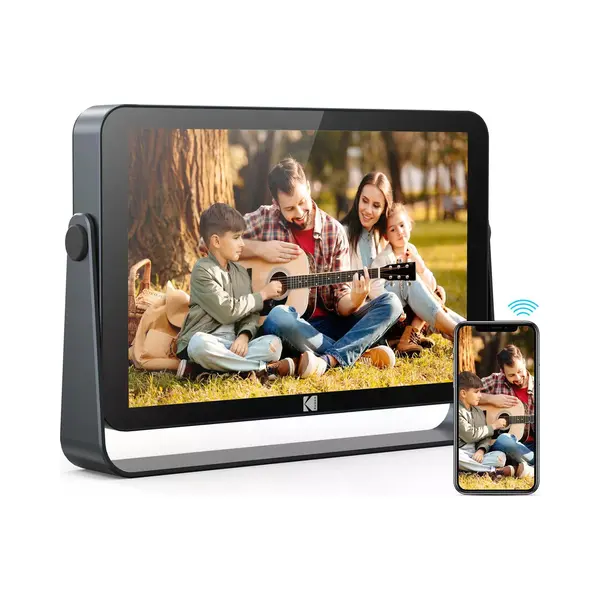 Kodak Rwf-109VGR Digitaler Bilderrahmen Schwarz Wlan thumbnail