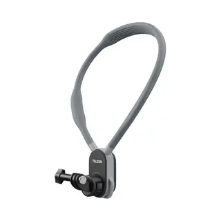 Telesin Neck Mount Quick Release Voor GoPro/actioncam - Magnetische Sluiting - Pov Houder - Abs & Siliconen - Zwart
