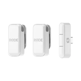 RØDe Wireless Micro Wit Microfoon met bevestigingsclip