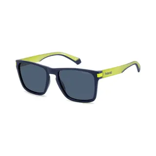Polaroid Brille Pld 2139/S Größe 56-18 Mm Matte Blau Polarisiert