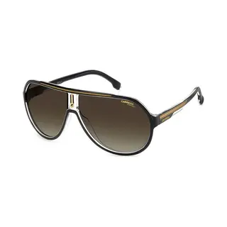 Zonnebril Carrera Carrera 1057/S Black Gold/Brown Shaded 64/11/135 Heren
