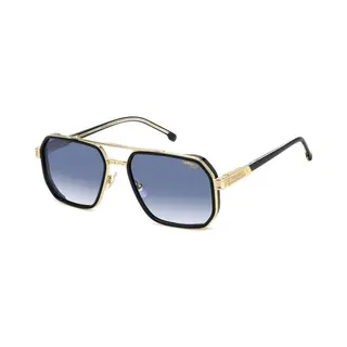 Carrera 1069/S Black Gold/Dark Blue Shaded 58/19/145 Herrenbrillen Sonnenbrillen