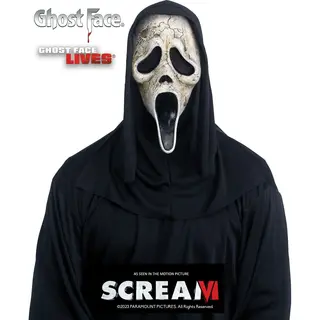 Fun World Lustige World Scream Vi 6 Aged Ghost Gesichtsmaske