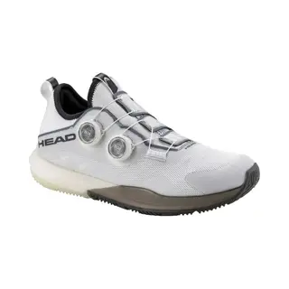Head, Herren, Hallenschuhe, Motion Pro Boa Padel White/Black Man (40.5), Weiss