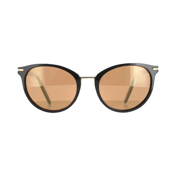 Serengeti Zonnebril - High Contrast Polarised Photochromic - Elyna Shiny Black Drivers Gold 8846 thumbnail
