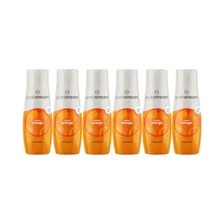 Sodastream Concentraten - 6 Sinaasappelconcentraten - Tot 54L Drank - 440 Ml