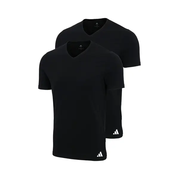 Adidas Herren Unterwäsche V Neck Shirt (2PK) - Active Flex Cotton thumbnail
