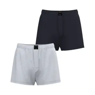 Björn Borg Cotton Stretch Jersey Boxershorts - Heren Boxers Wijd Normale Lengte (2-pack) - Multicolor