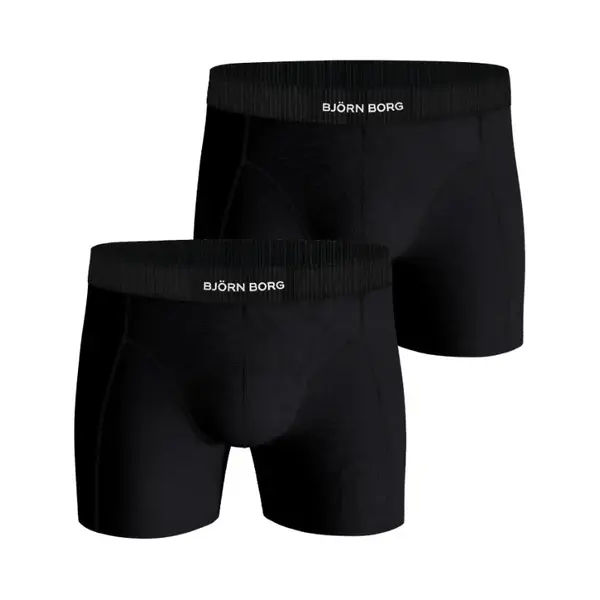 Boxershorts Aus Bio-Baumwolle Björn Borg Stretch (x2) thumbnail