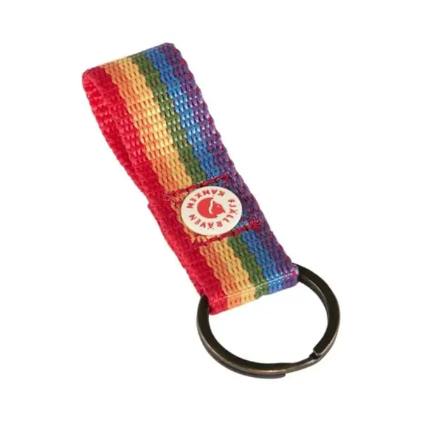 Fjällräven Kånken Rainbow Schlüsselanhänger, Rainbow Pattern, 9.5 X 2 X 1 Cm thumbnail