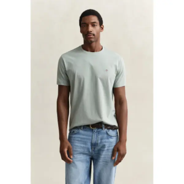 Gant Shirt Lichtgrijs thumbnail