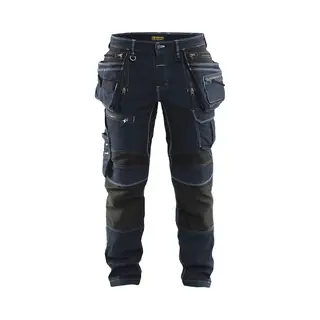 Blaklader Arbeitshose X1900 Artisan Stretch 2d 1990 – Marine/schwarz M – Fr(42) – Se(c48) – Standards