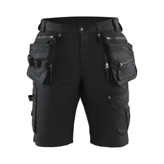 Blåkläder Blaklader Short Denim Stretch X1900 1992-1141 - Zwart/Zwart - C58