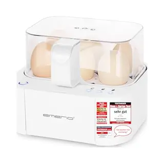 Emerio Eierkocher Emerio Eierkocher Eb-115560, Weiß, Für 6 Eier