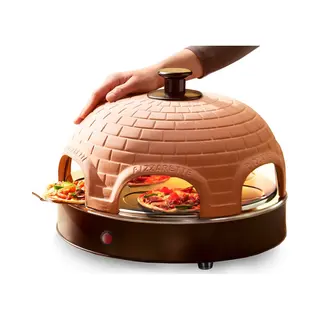 Emerio Po-115984 pizzamaker en -oven 6 pizza('s) 1200 W Zwart, Oranje