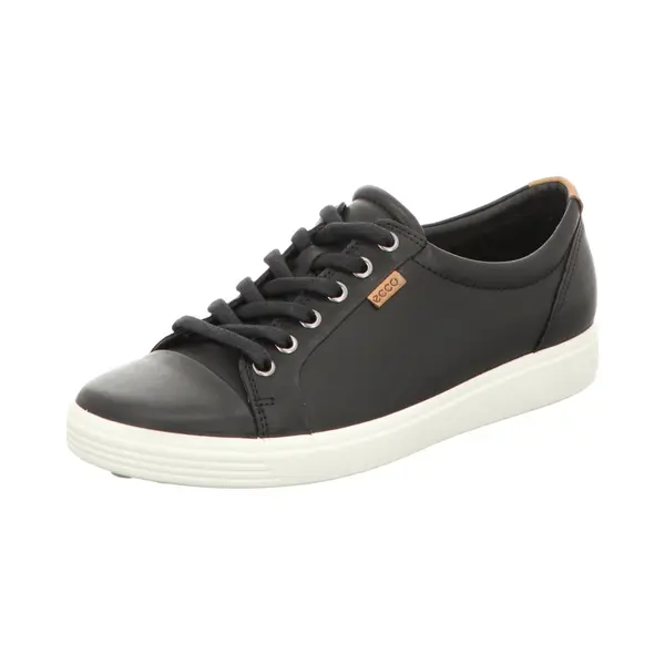 Ecco Damen Hohe Sneaker, Trainer, Black With Black Sole, 38 Eu thumbnail