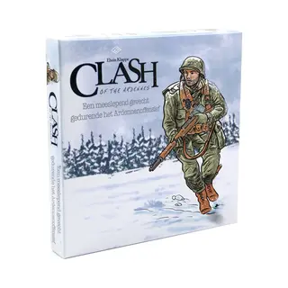 Elwin Klappe Clash Of The Ardennes - Bordspel Voor 2 Spelers - Tweede Wereldoorlog