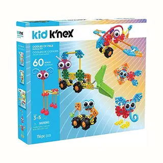 K'Nex 55 Modelbouwset, Treinen, Vliegtuigen En Auto's