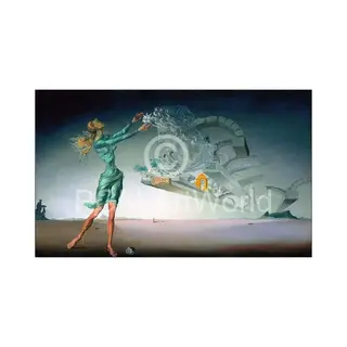 Pgm Kunstdruk Salvador Dali - Mirage 100x50cm