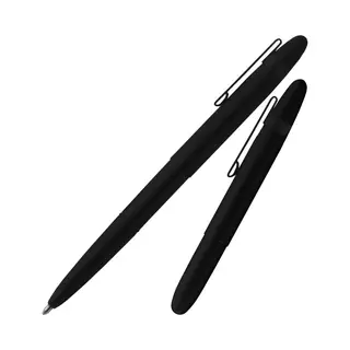 Bullet Space Pen, Mat Zwart Met Clip (#400BCL)