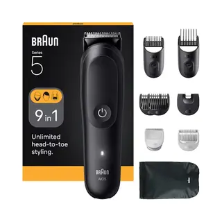 Braun AIO5540 Haartrimmer/-schneider Schwarz 14 Lithium-Ion (Li-Ion)