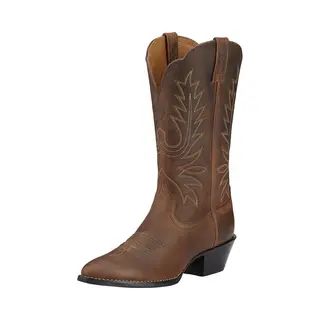 Westernstiefel Aus Leder Frau Ariat Heritage R Toe