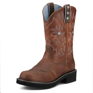 Westernstiefel Aus Leder Frau Ariat Probaby