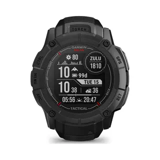 Garmin Instinct 2X Solar Tactical Edition 2.79 cm (1.1") Mip 50 mm Digital 176 x 176 pixels Touchscreen Black Gps (satellite)