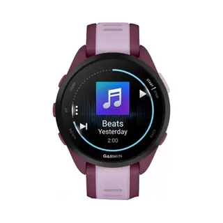 Garmin Forerunner 165 Music 3,05 cm (1.2") Amoled 43 mm Digital 390 x 390 Pixel Touchscreen Violett Gps