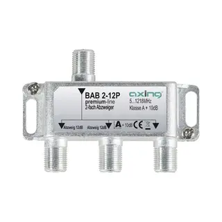 Axing Bab 2-12P Kabelsplitter Grijs