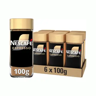 Nescafé Gold Espresso Oploskoffie - 6 Potten Met 100 Gram