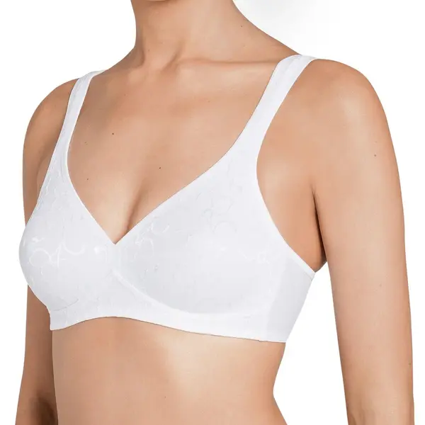 Triumph Dames Bh Elegant Cotton N, Wit, 95D thumbnail