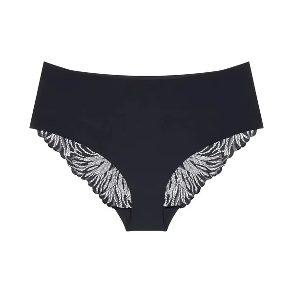 Triumph Pretty Micro Hochgeschnittener Slip Schwarz thumbnail