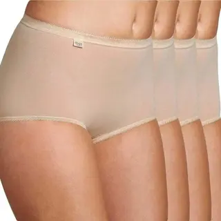 Sloggi Basic+ Slip Maxi Tailleslip Voor Dames, Nude