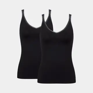 Sloggi Dames Go 2-Pack Shirt 10207356/0004-Xs