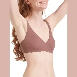 Sloggi Women Zero Microfibre 2.0 Soft Bra - Bh - Bruin