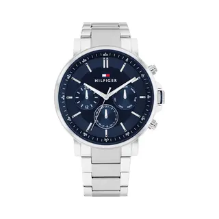 Tommy Hilfiger Tyson Herren Uhr Silber TH1710588