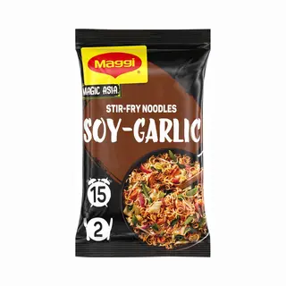 Maggi Stir-fry Noodles Soy Garlic - 10 Stuks X 185g - Voordeelverpakking