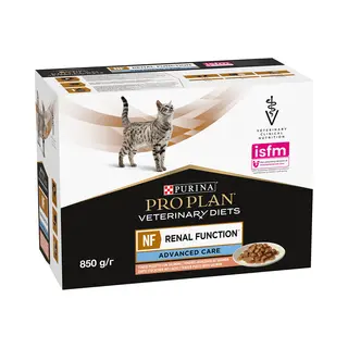 Pro Plan Veterinary Diets Feline Nf Renal Function 10x85 G - Kattenvoer - Zalm