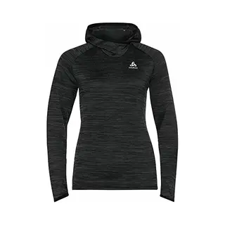Odlo Hoody Midlayer Run Easy Warm Zwart - Maat S